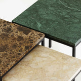 Amadora - Brun Marmor - Sofabord - Flere varianter