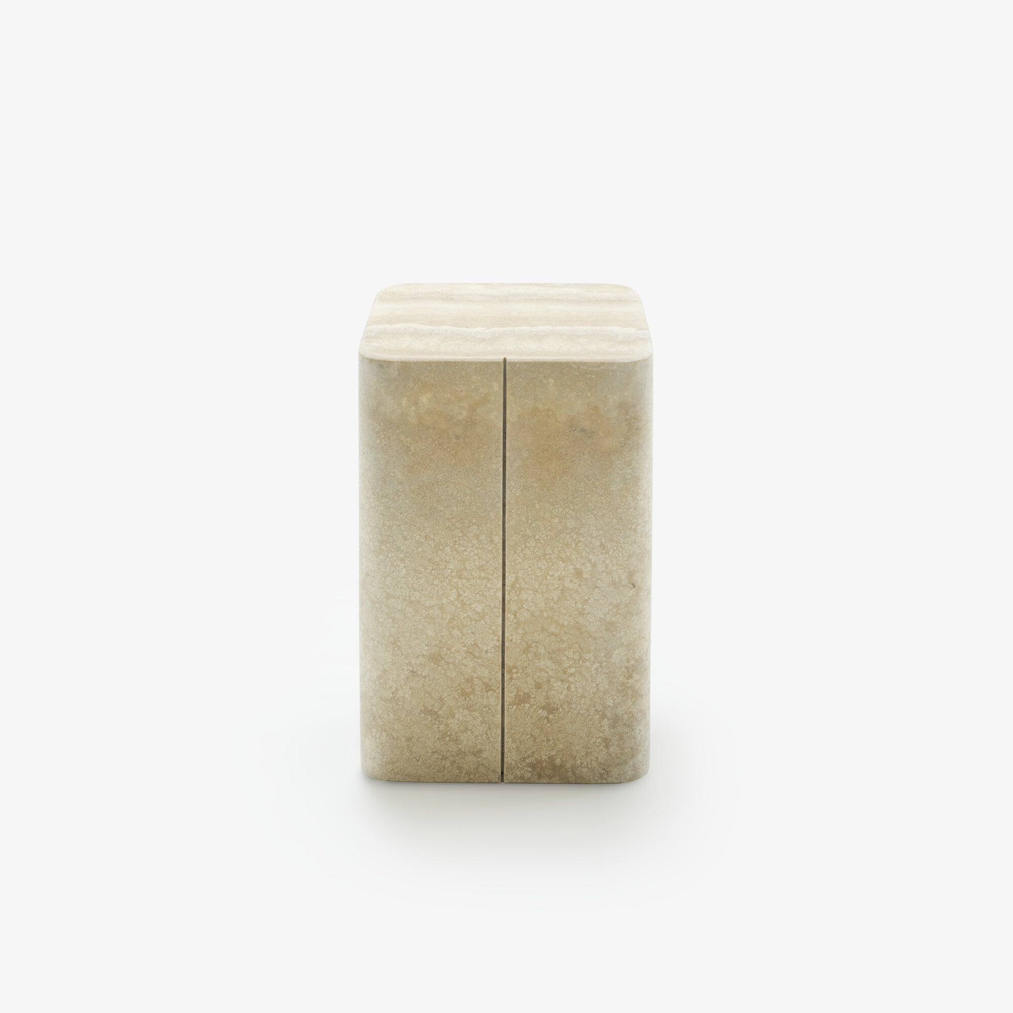 Stump Sidebord - Travertine