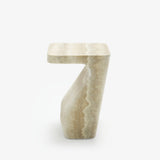 Stump Sidebord - Travertine