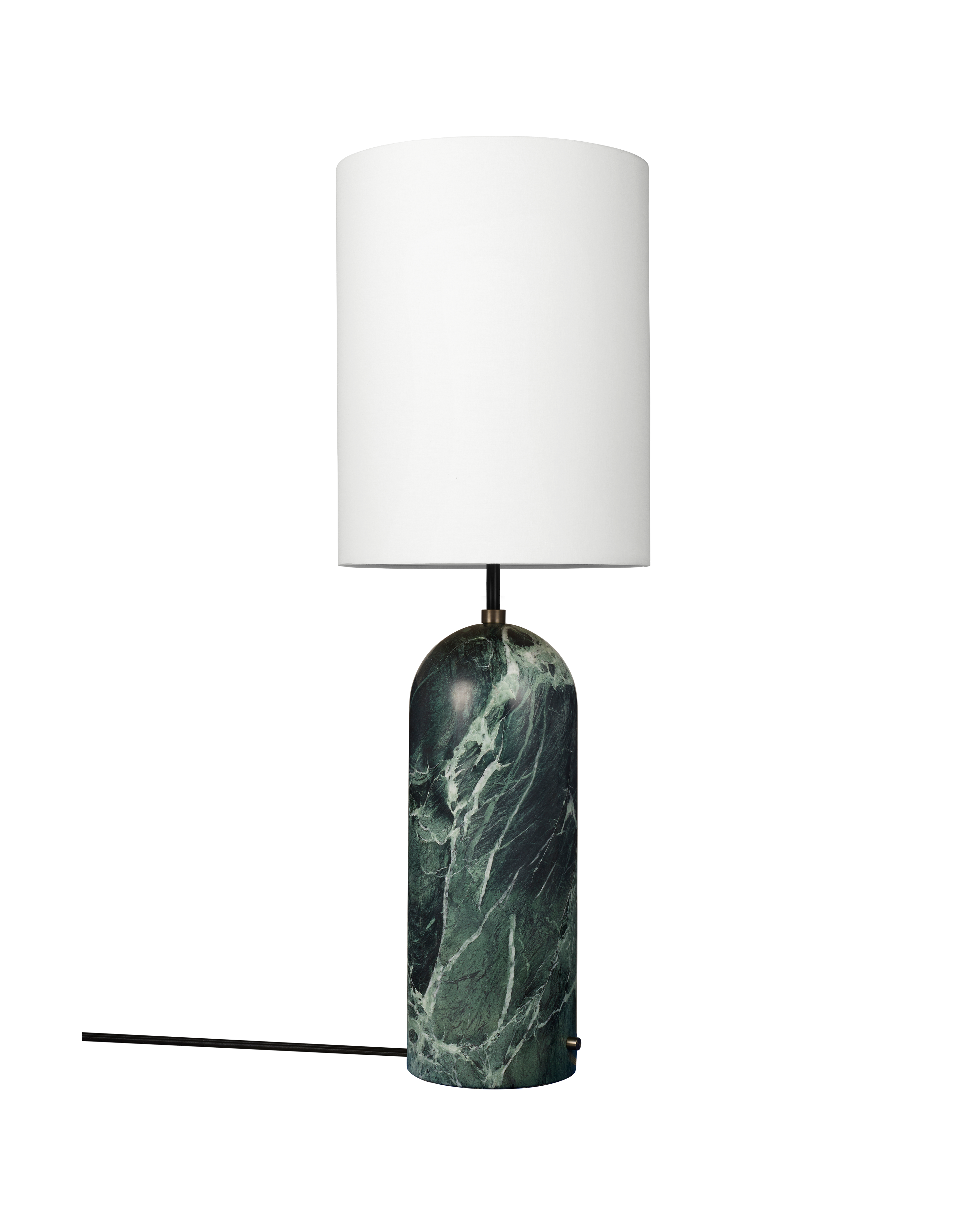 Gravity gulvlampe XL High – Emerald / White