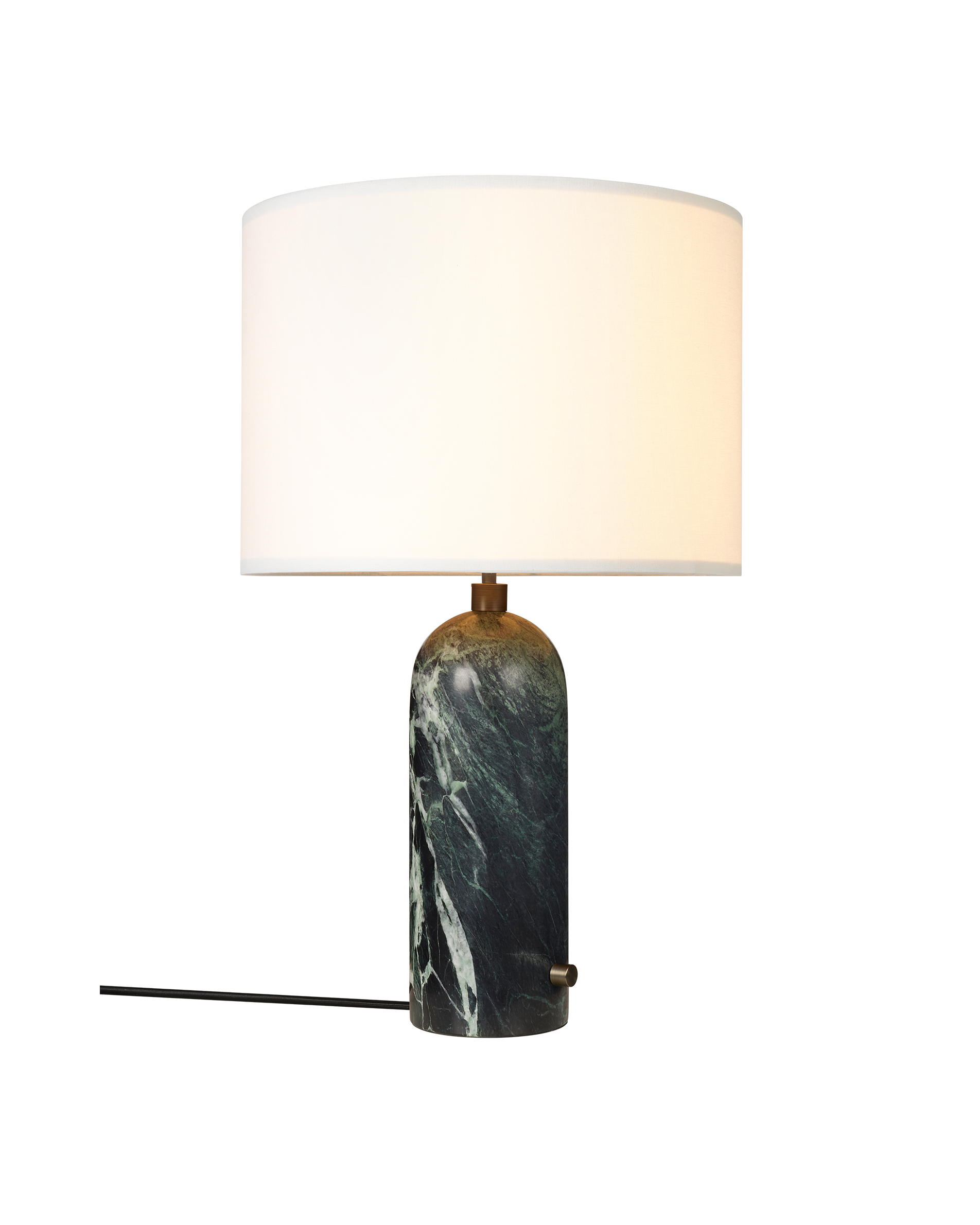 Gravity bordlampe Large – Emerald / White