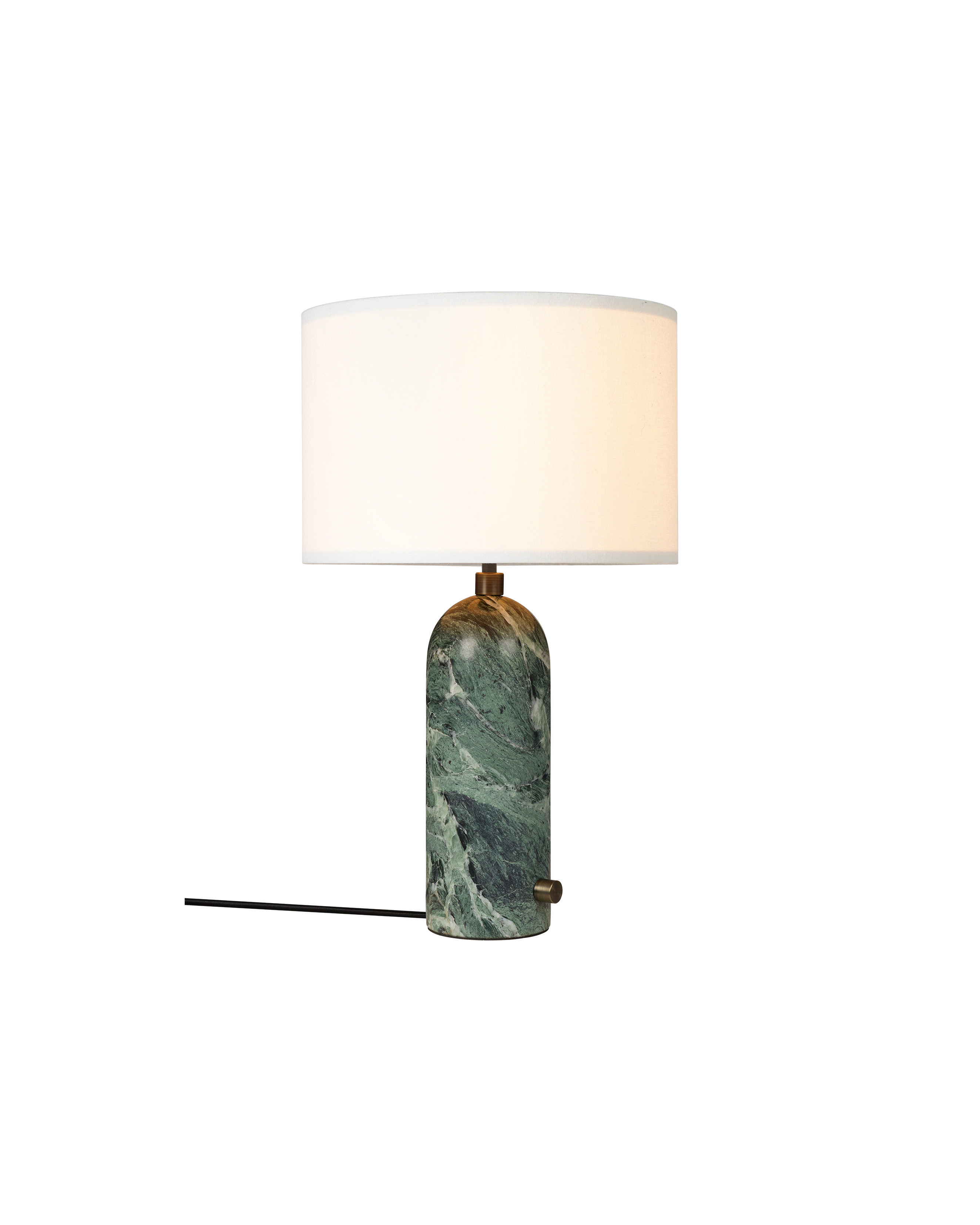 Gravity bordlampe Small – Emerald / White
