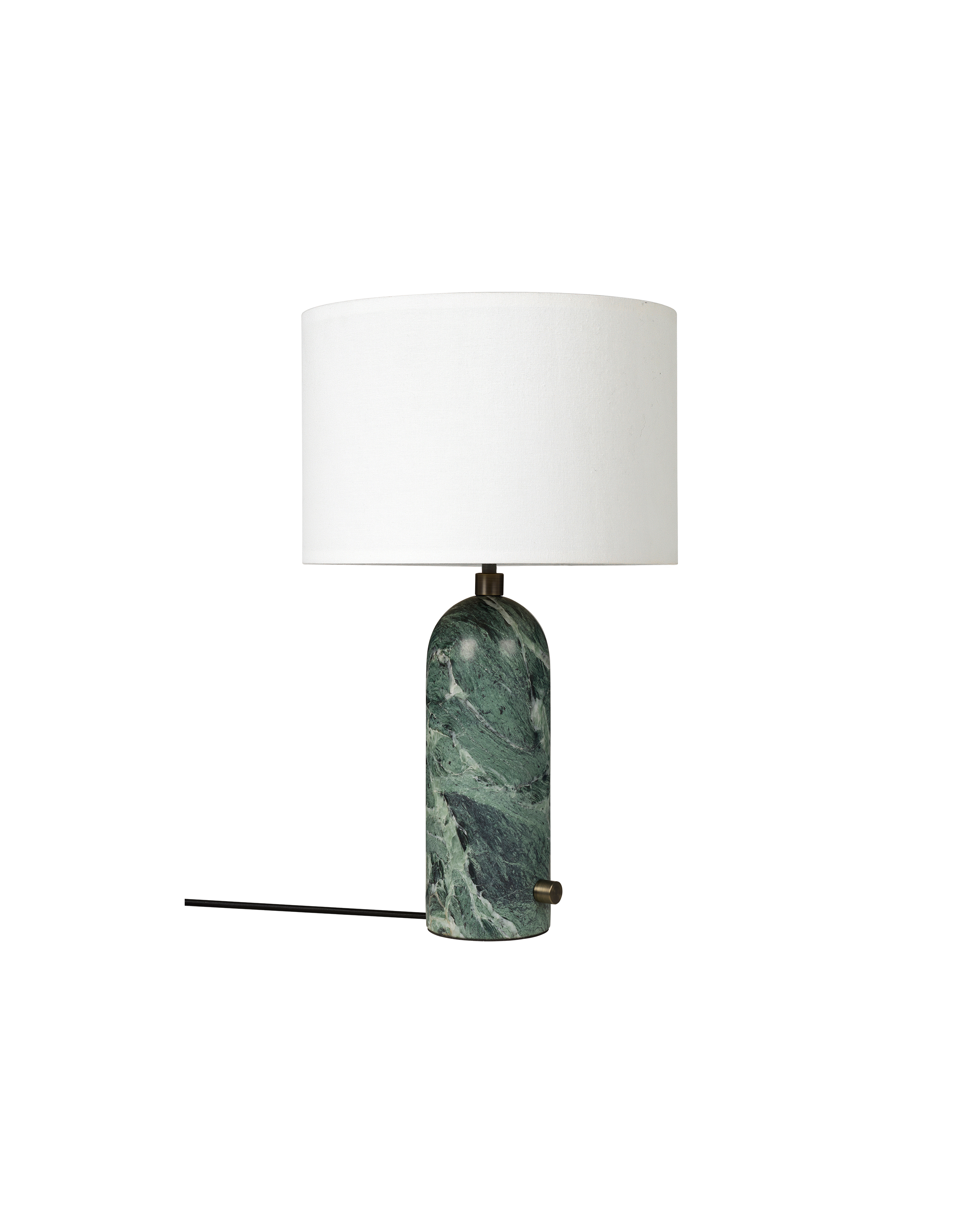 Gravity bordlampe Small – Emerald / White
