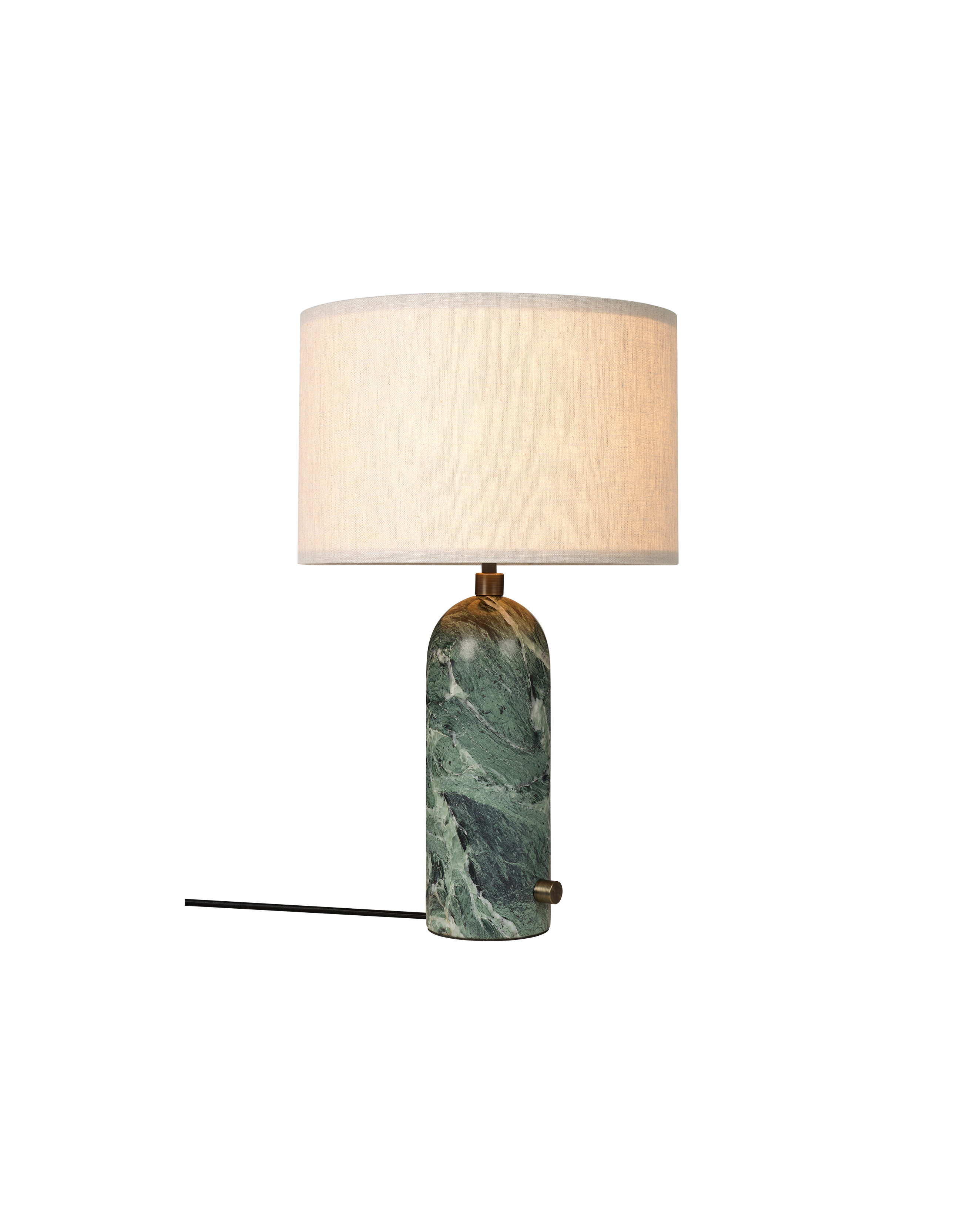 Gravity bordlampe Small – Emerald / Canvas