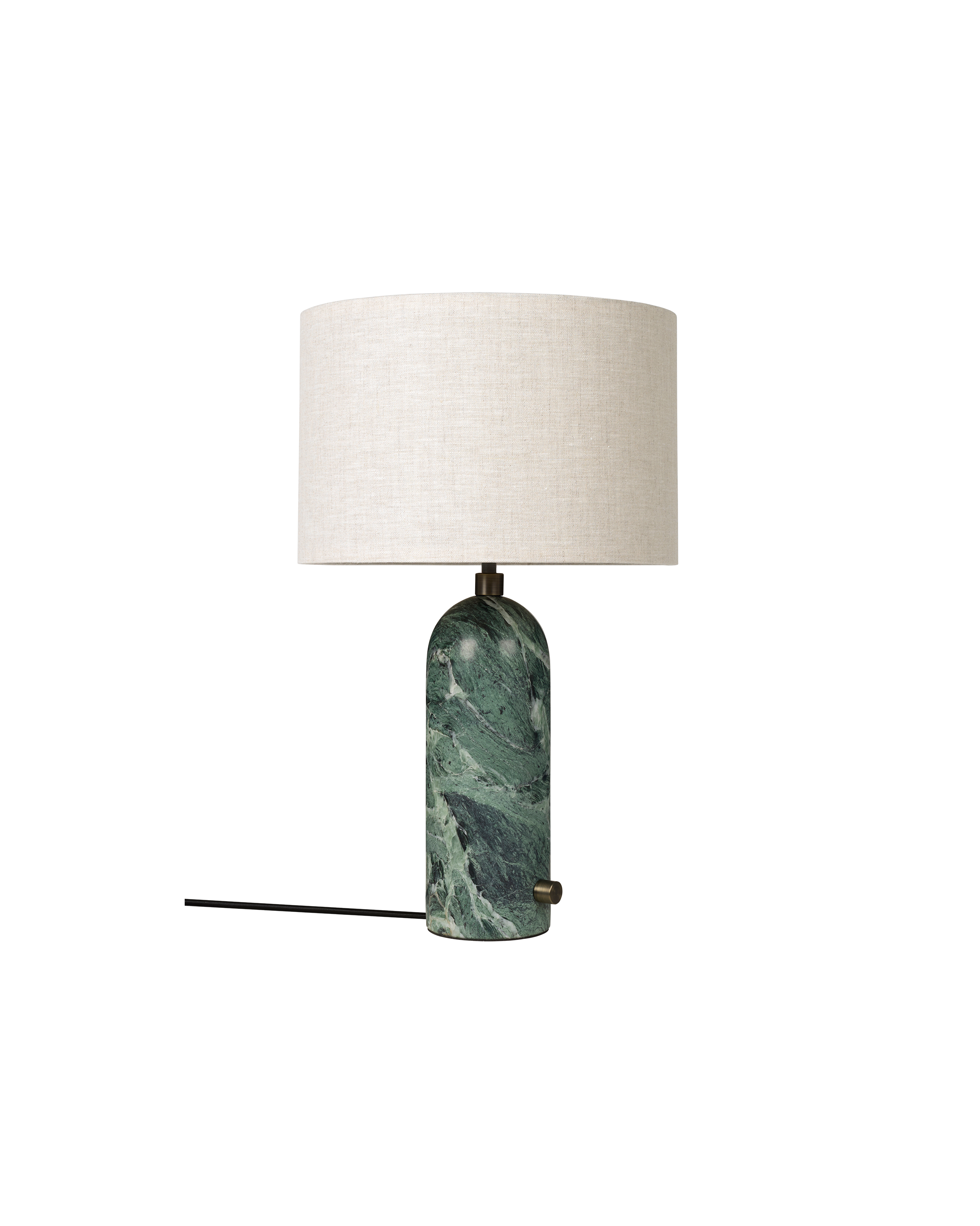 Gravity bordlampe Small – Emerald / Canvas