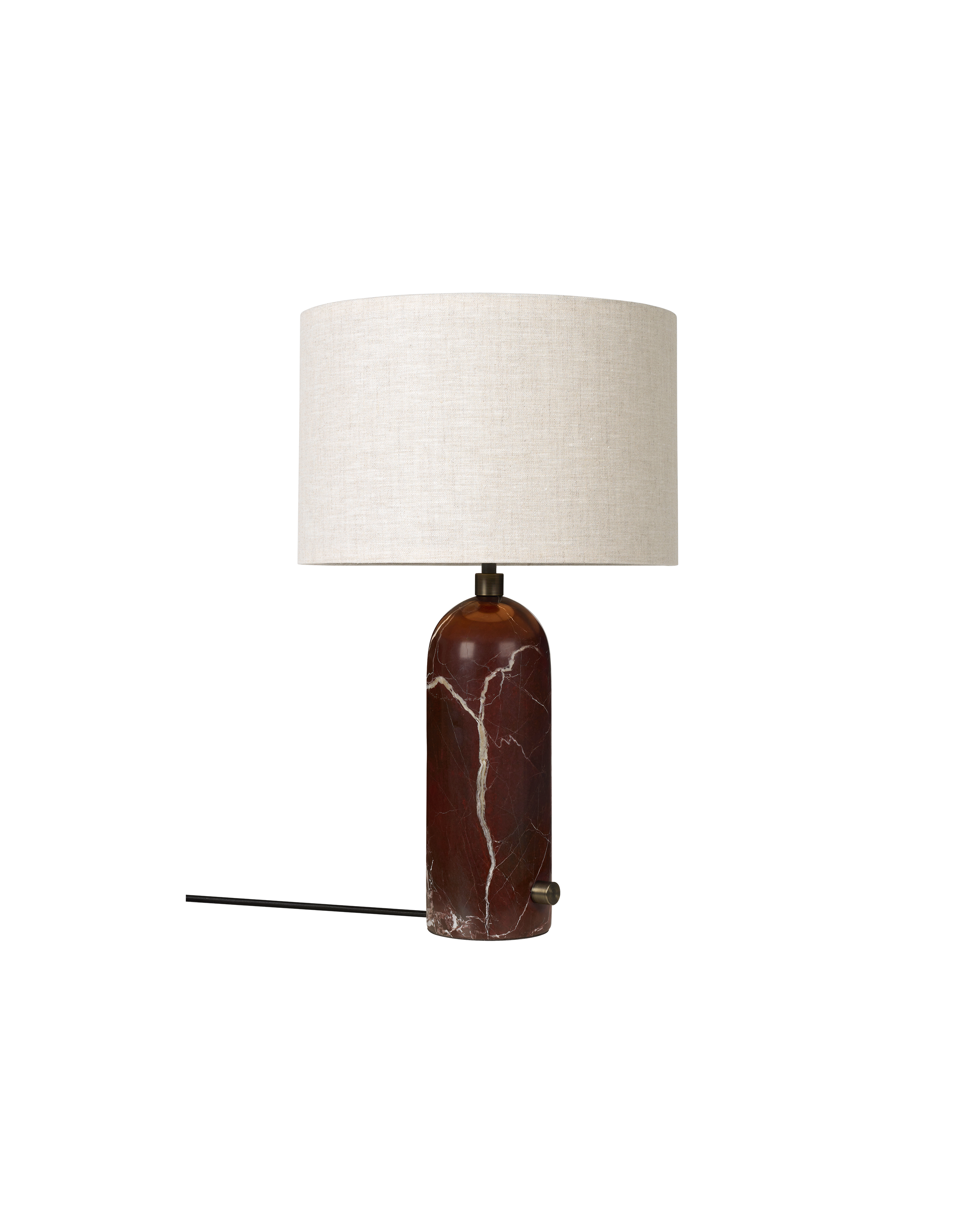 Gravity bordlampe Small – Maroon / Canvas