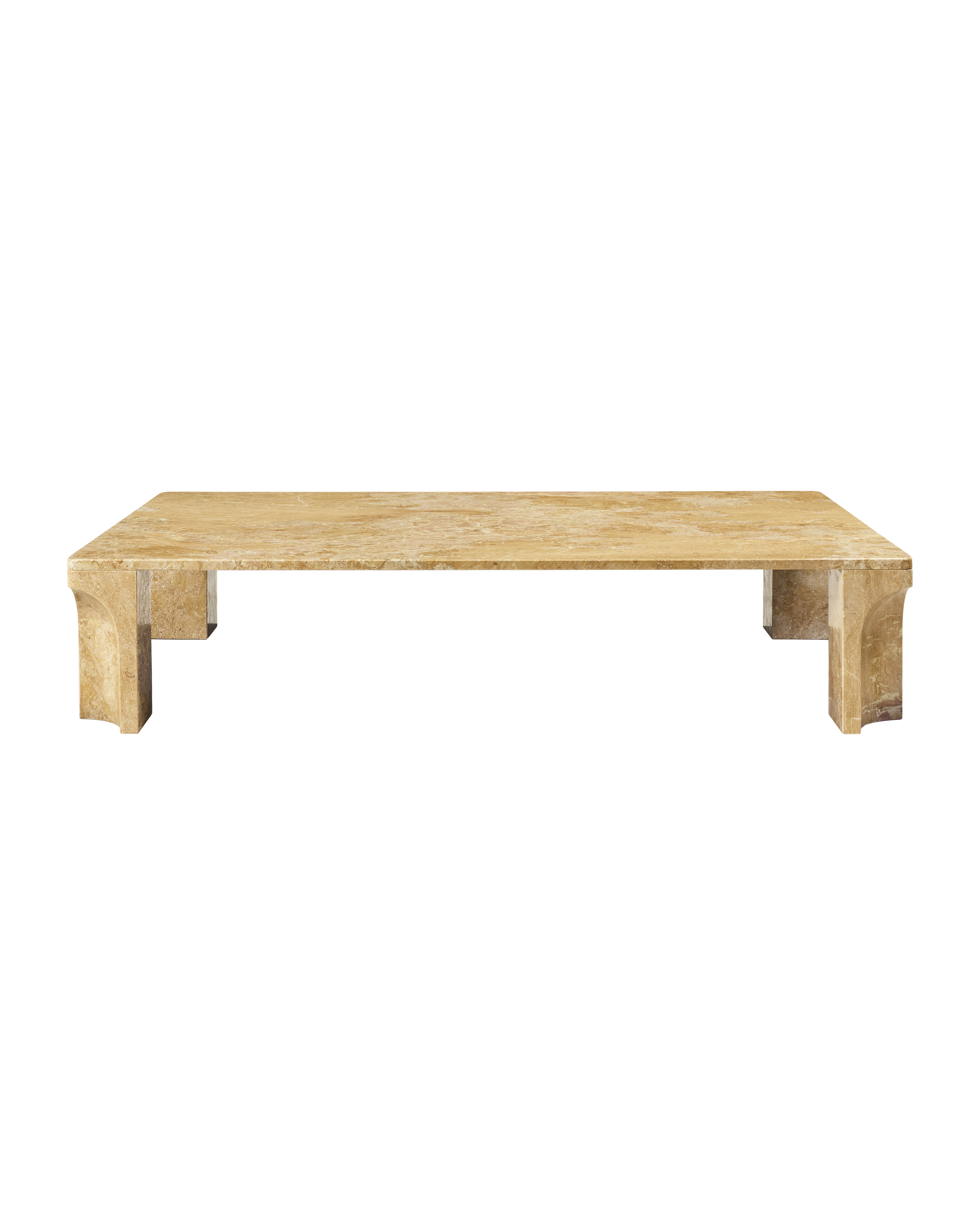 Doric sofabord 140 × 80 cm – Honey Amber