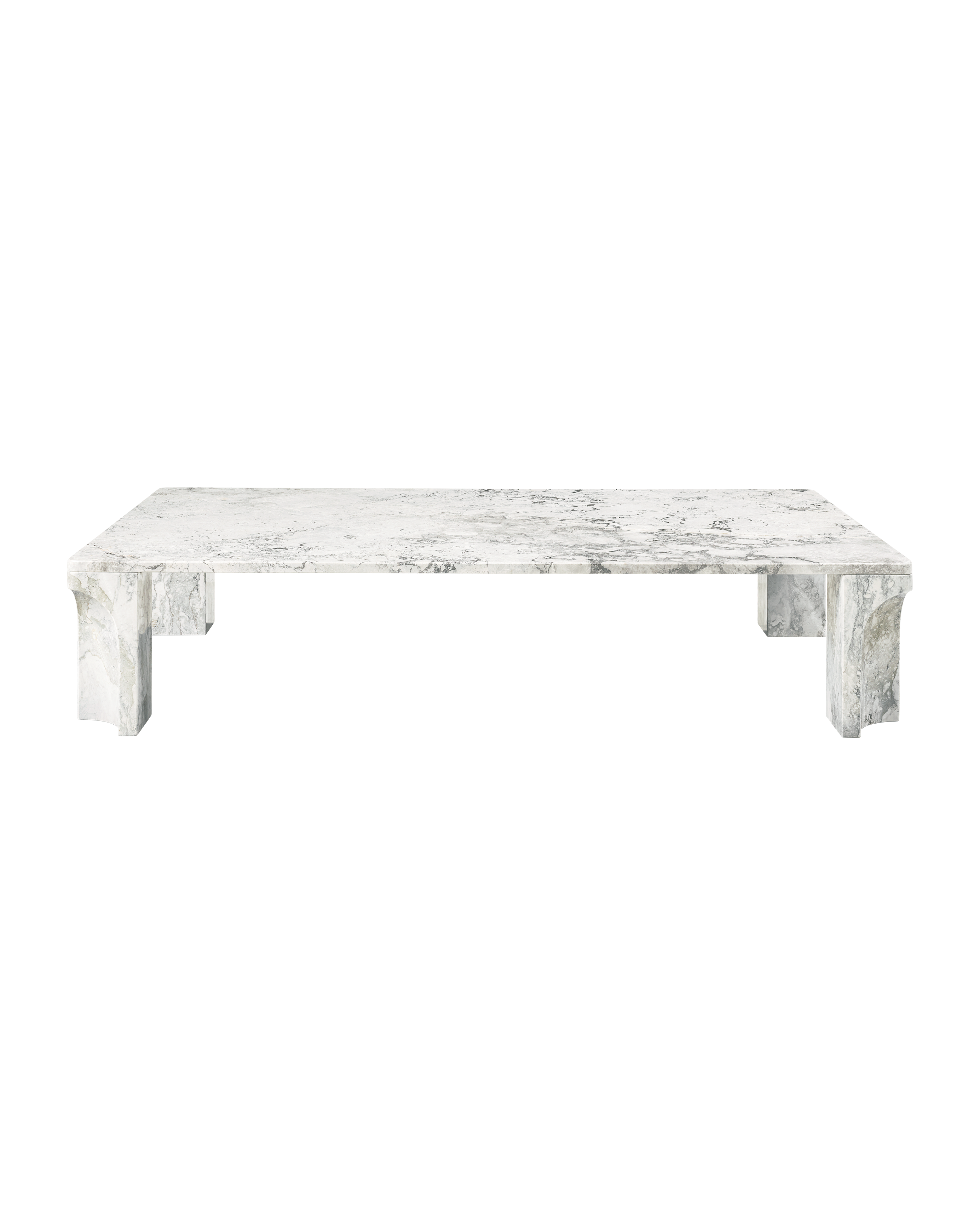 Doric sofabord 140 × 80 cm – Stormy Gray