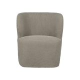 Stay lenestol med løst trekk Small – Linen 0024