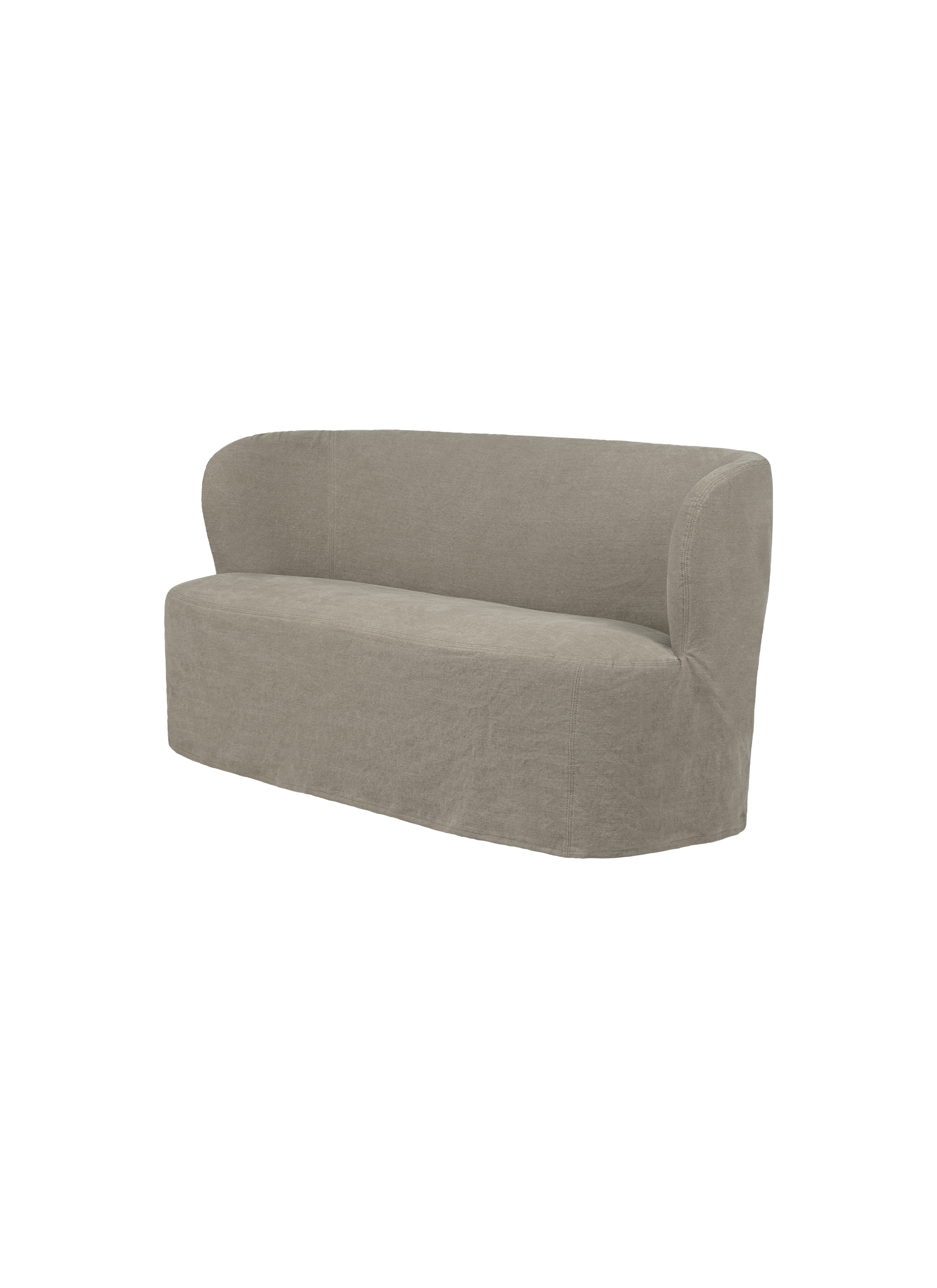 Stay sofa med løst trekk 150 cm – Linen 0024