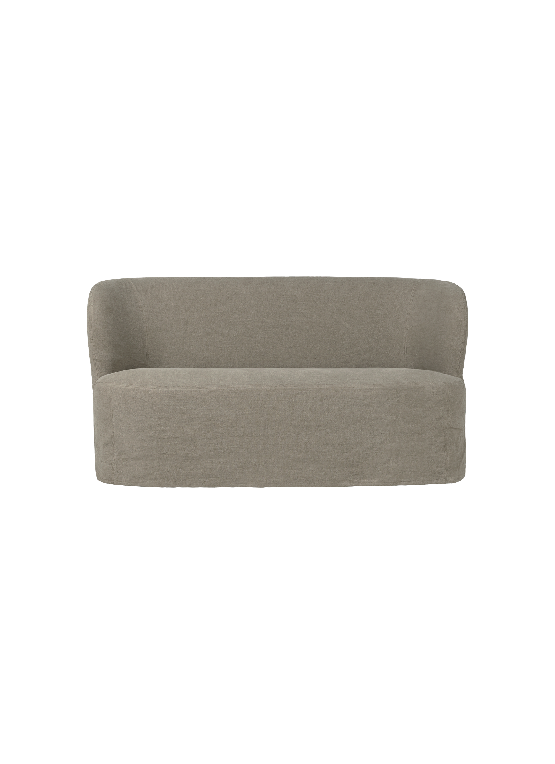 Stay sofa med løst trekk 150 cm – Linen 0024