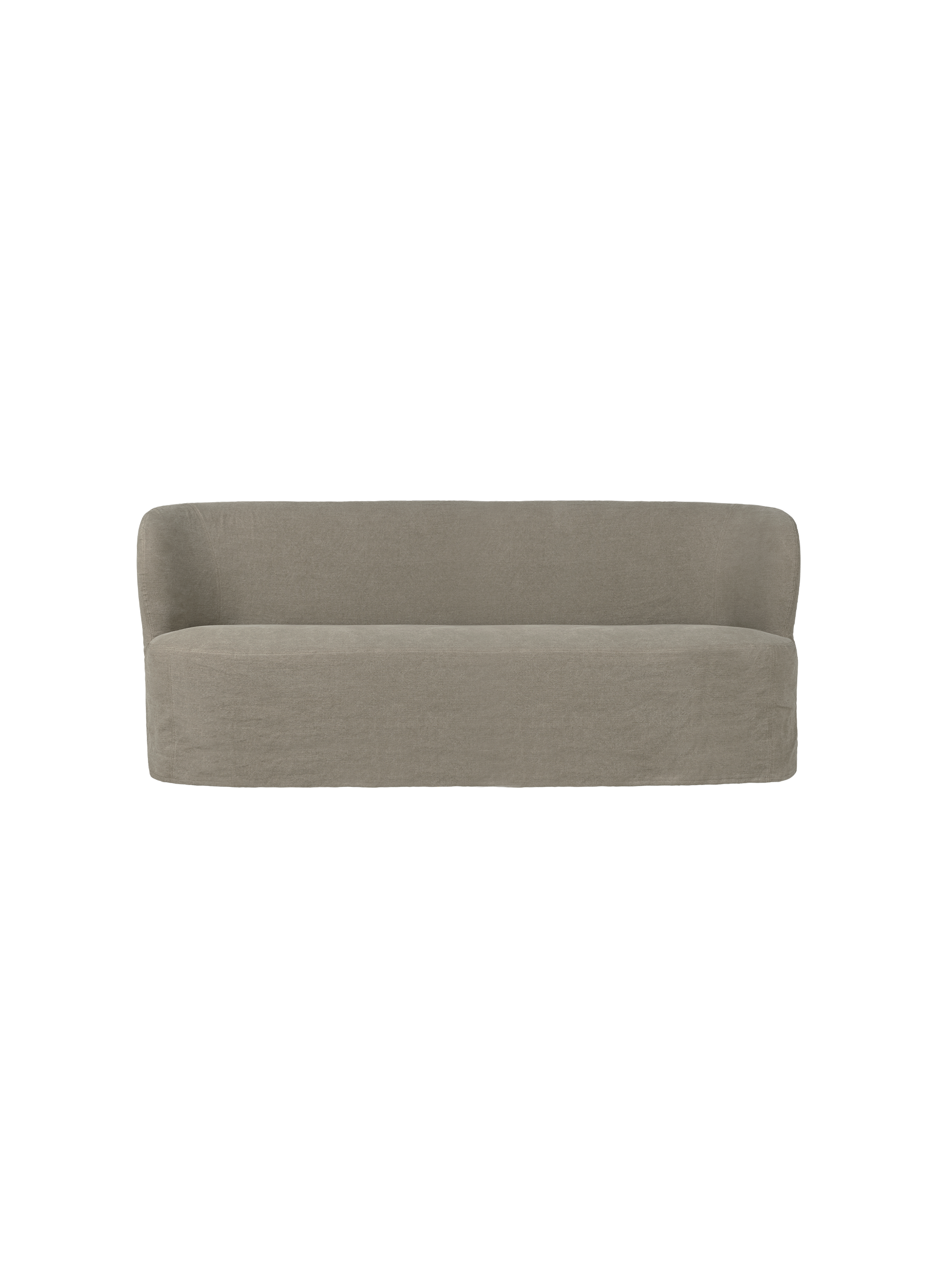Stay sofa med løst trekk 190 cm – Linen 0024