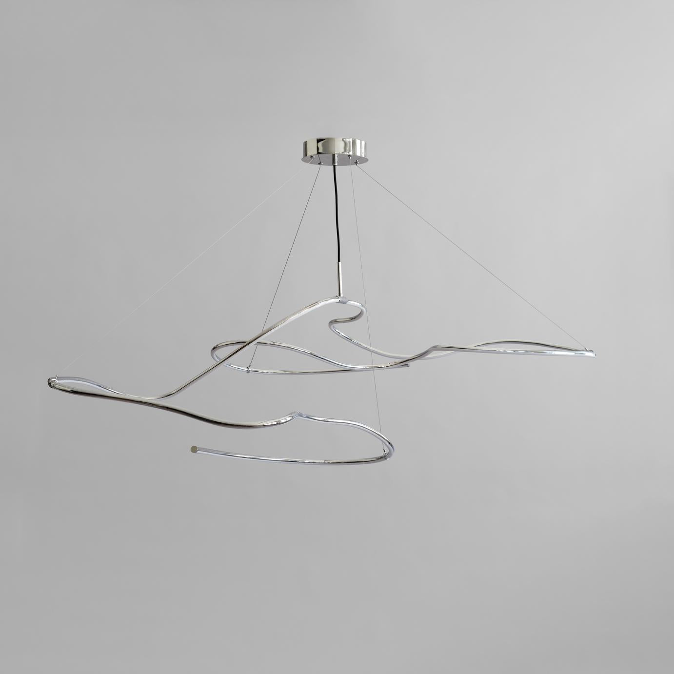 Ghost Chandelier - Chrome - Taklampe