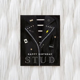 Kort - Happy Birthday Stud
