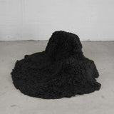 Night Whisperer Rug Round - Black Rock