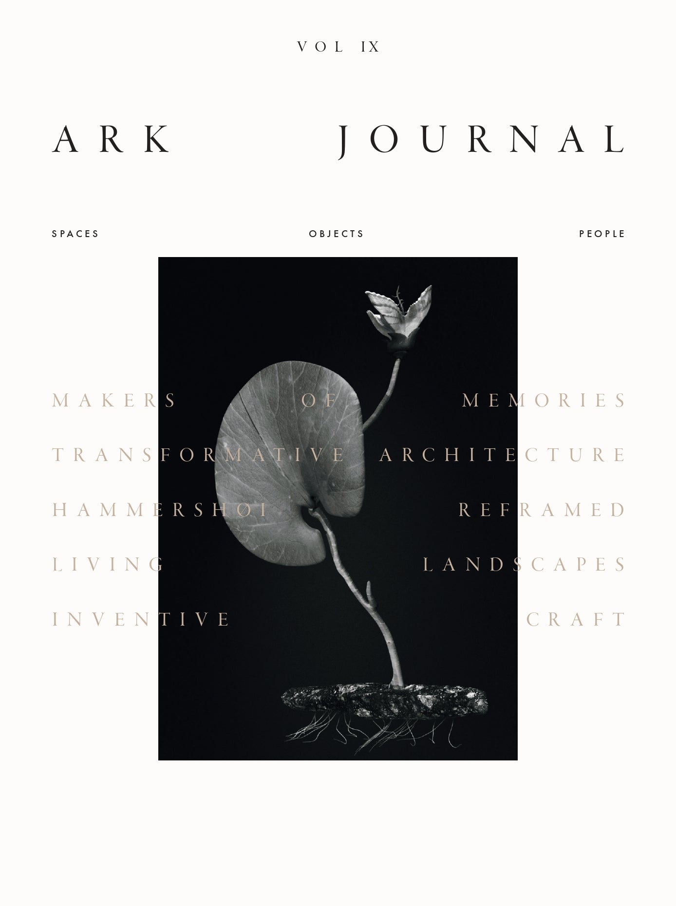 Ark Journal Vol. IX – omslag