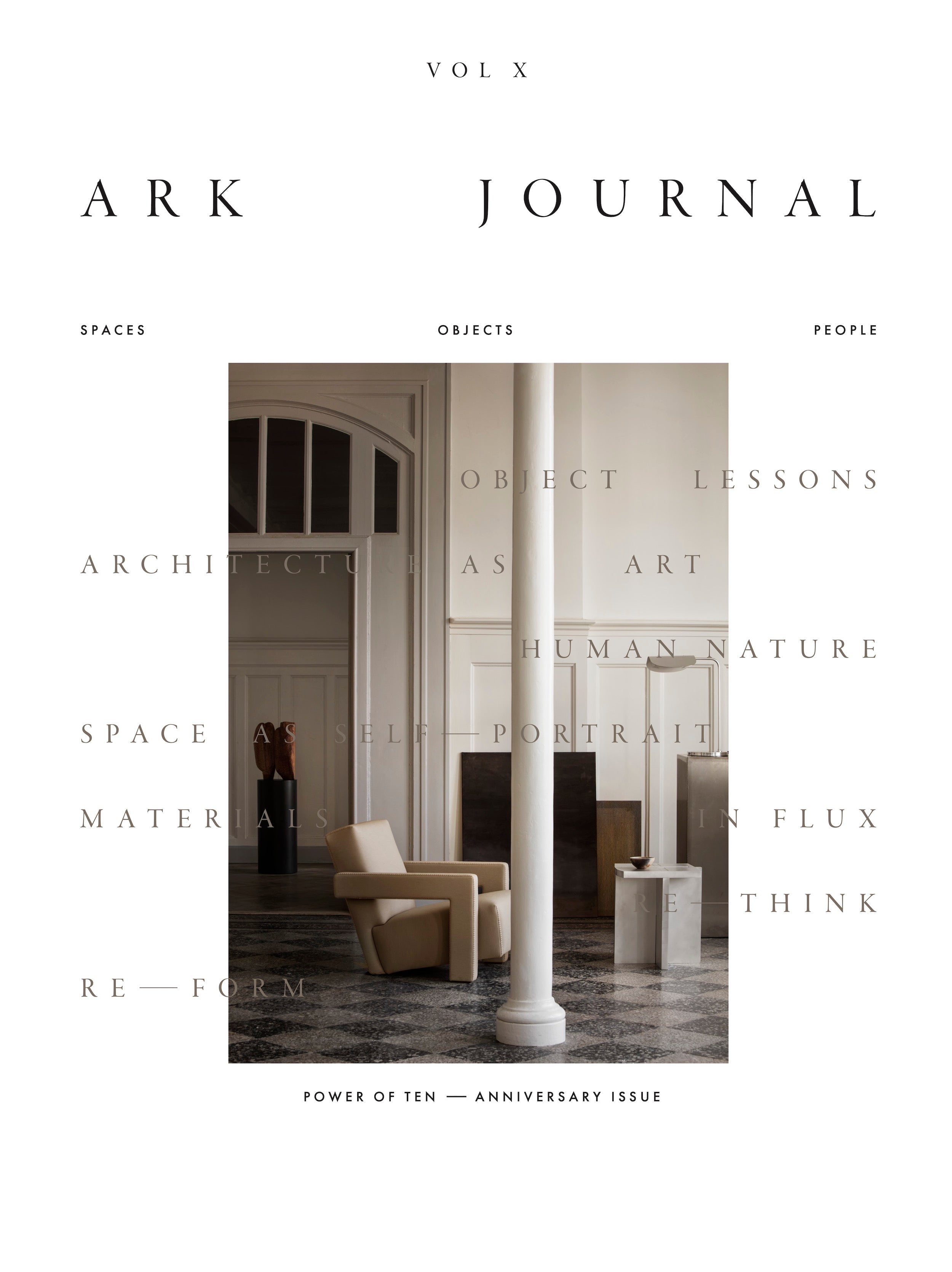 Ark Journal Vol. X – omslag