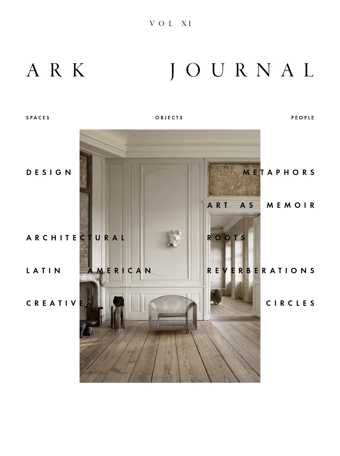 Ark Journal Vol. XI – omslag