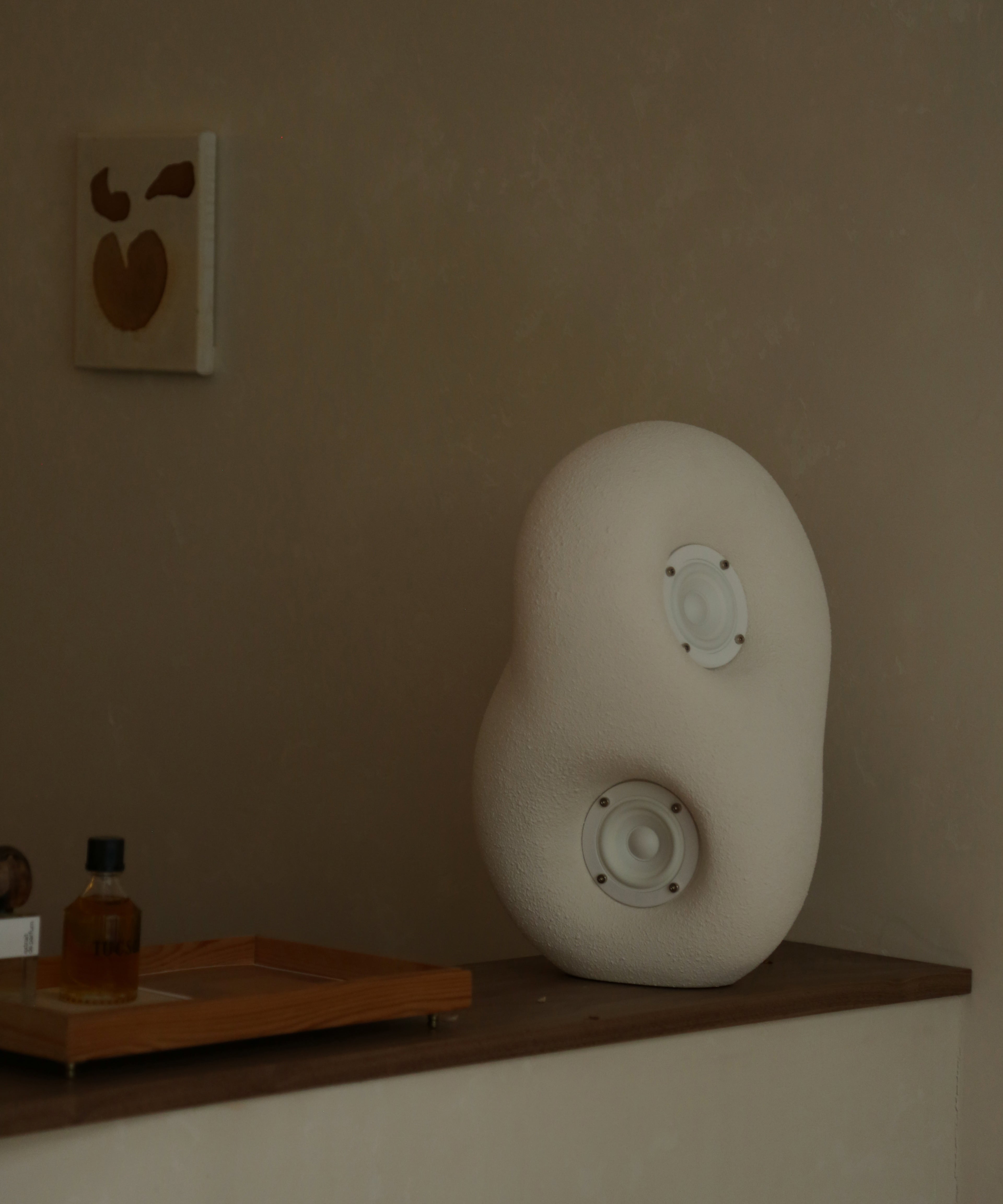 Acoustic Sculpture Speaker - White