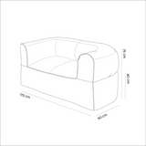 Arm-Strong Sofa - Sunbrella - Flere varianter