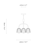 Asteea 3 - Taklampe