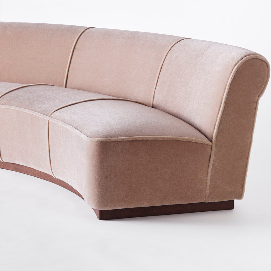 Paris Sofa Baby - Velvet Mohair