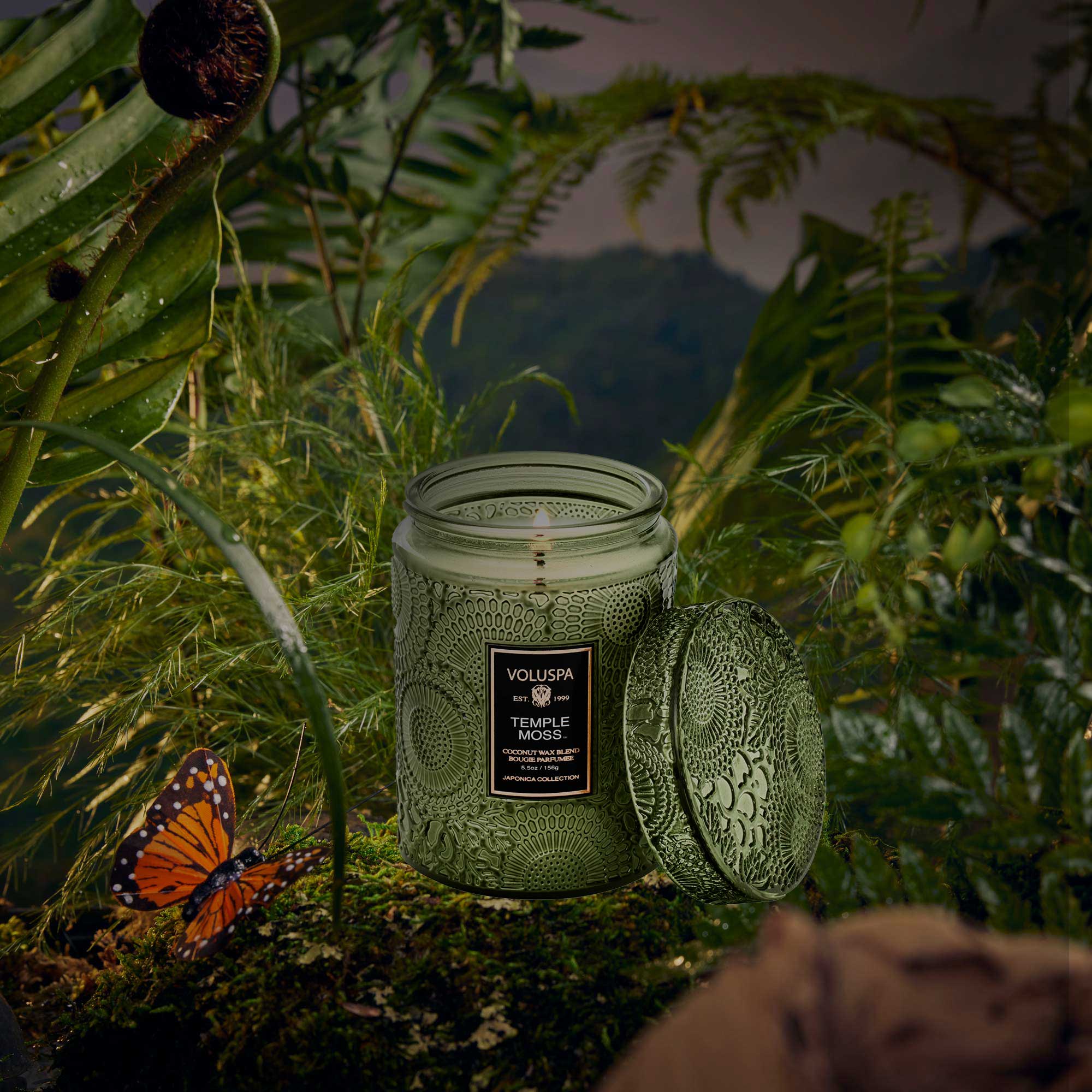 Temple Moss – Duftlys Small Jar – Voluspa