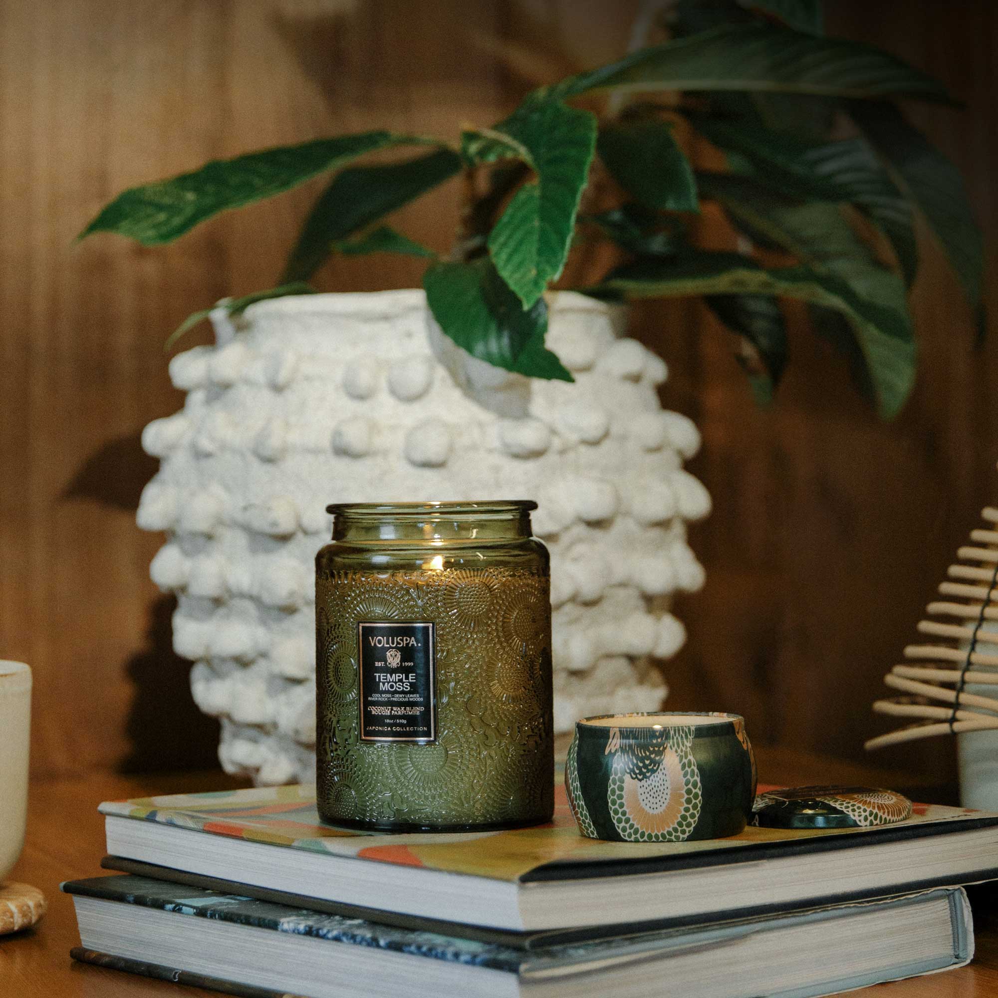 Temple Moss – Duftlys Mini Tin – Voluspa