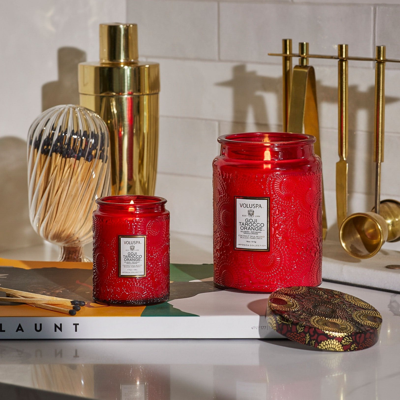 Goji Tarocco Orange – Duftlys Small Jar – Voluspa