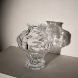 Ammonit Vase Stor - Klart Glass