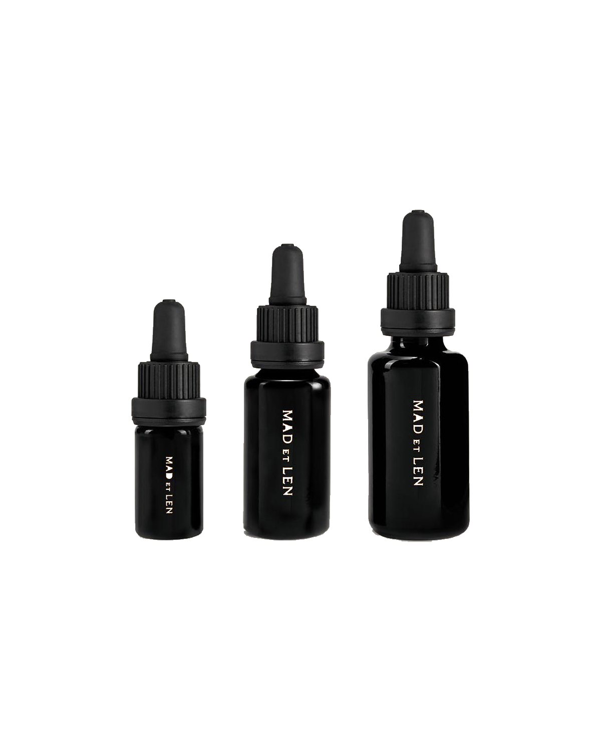 MAD et LEN refillserie i flere størrelser – produktet er én flaske på 15 ml