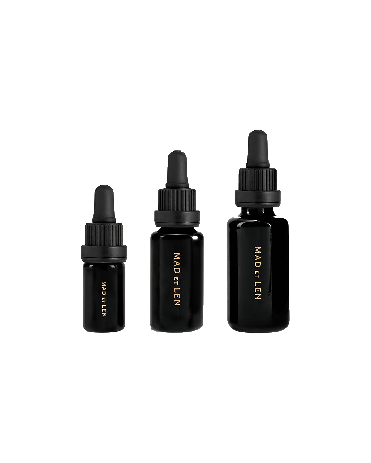 MAD et LEN refillserie i flere størrelser – produktet er én flaske på 15 ml