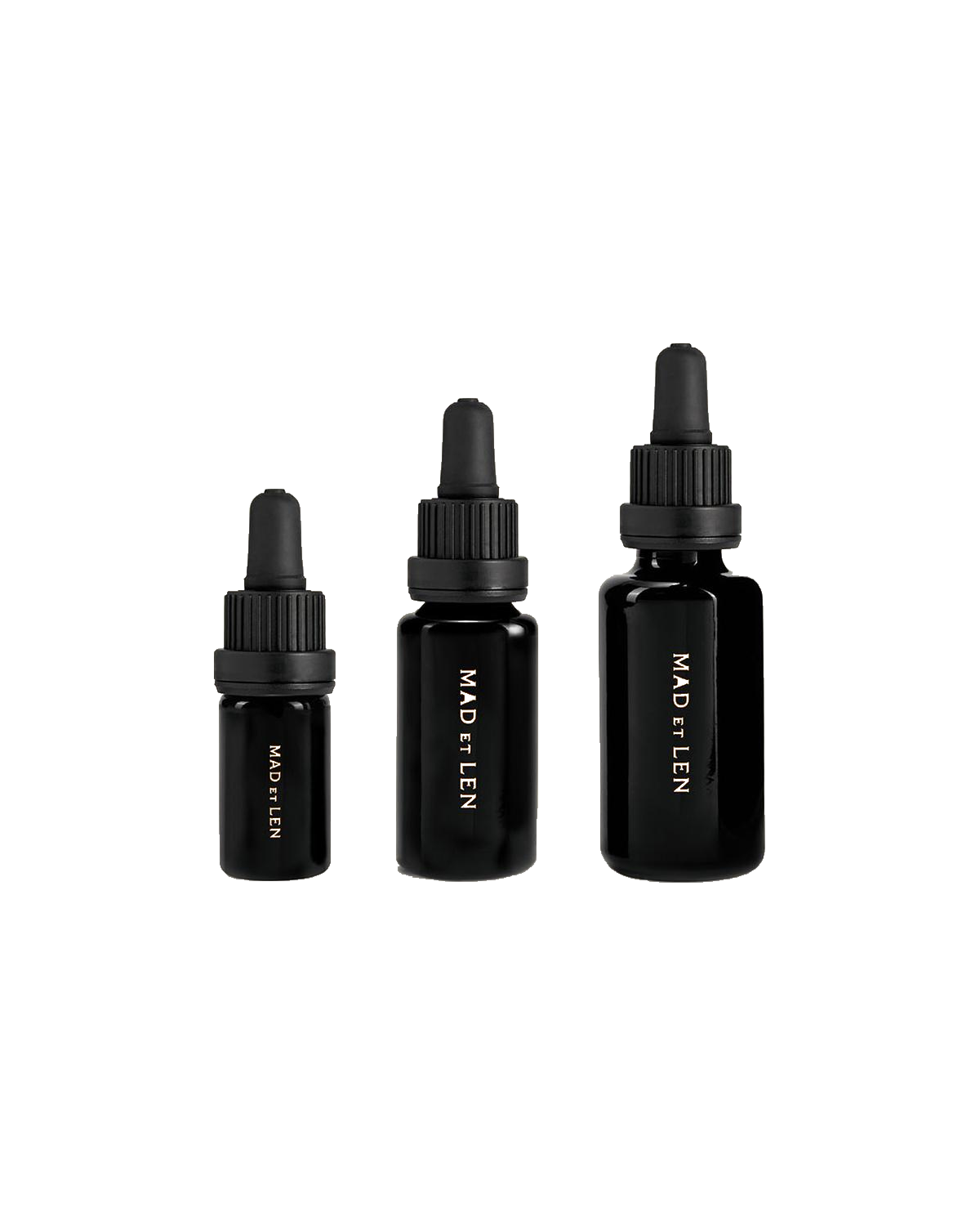 MAD et LEN refillserie i flere størrelser – produktet er én flaske på 15 ml