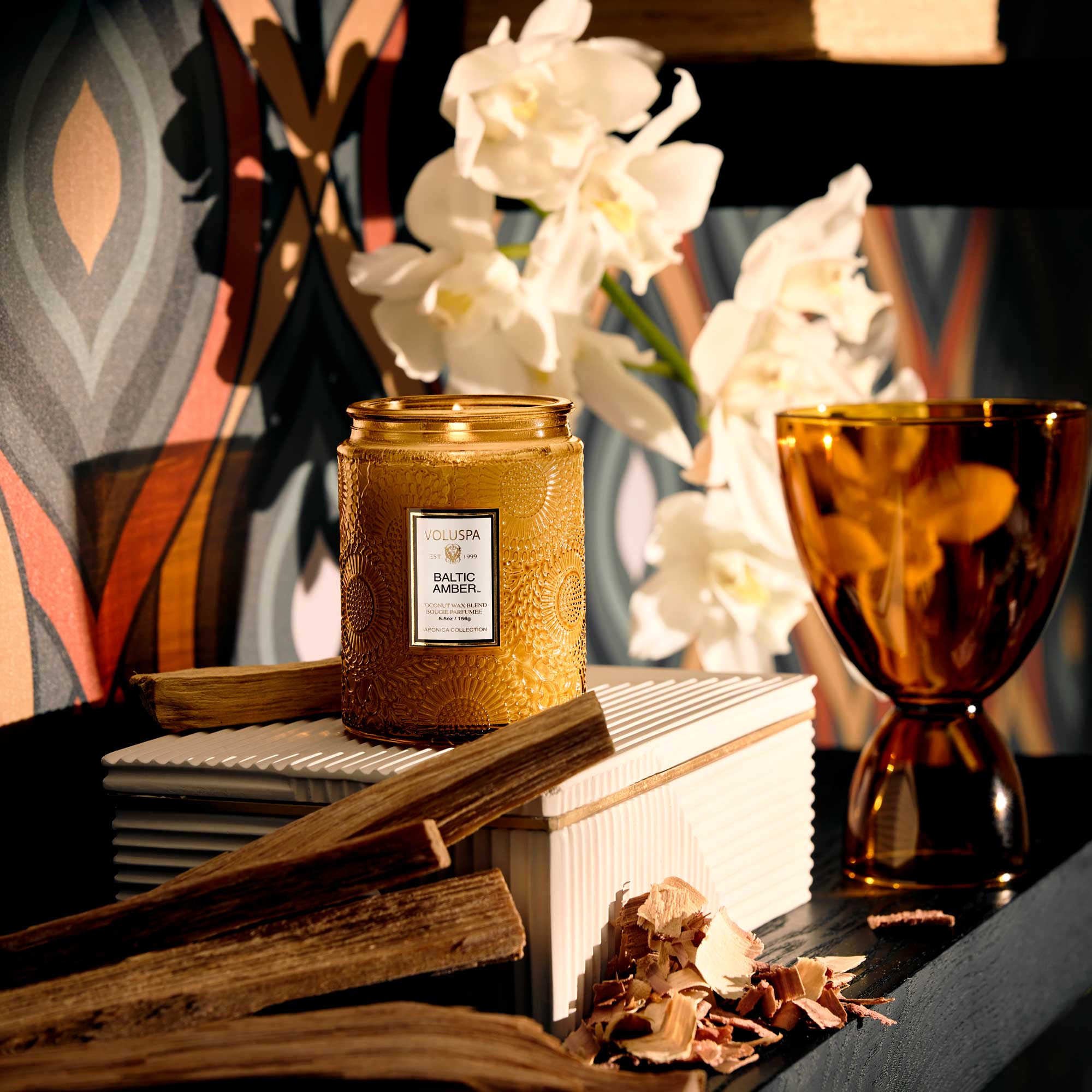 Baltic Amber – Duftlys Small Jar – Voluspa