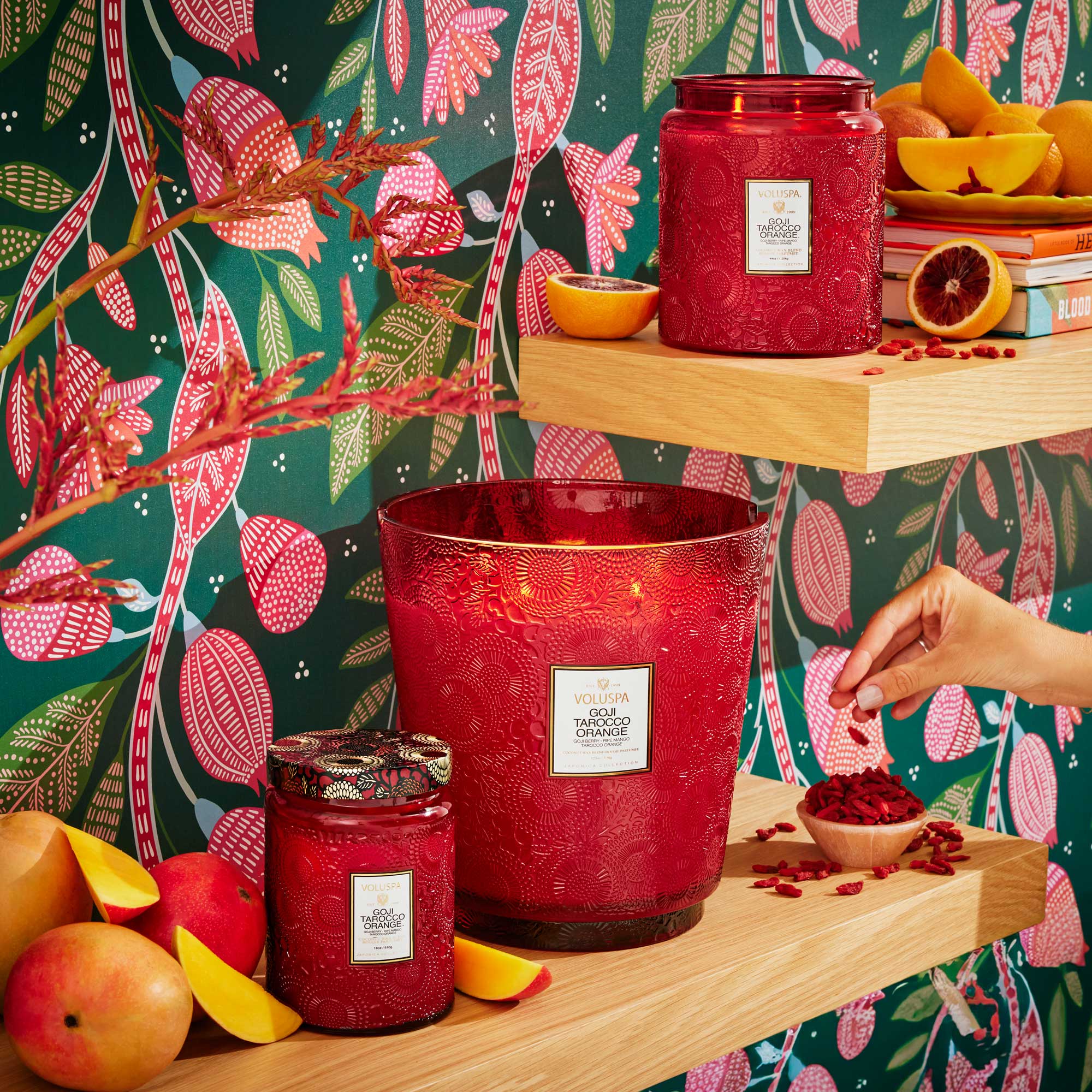 Goji Tarocco Orange – Duftlys Large Jar – Voluspa