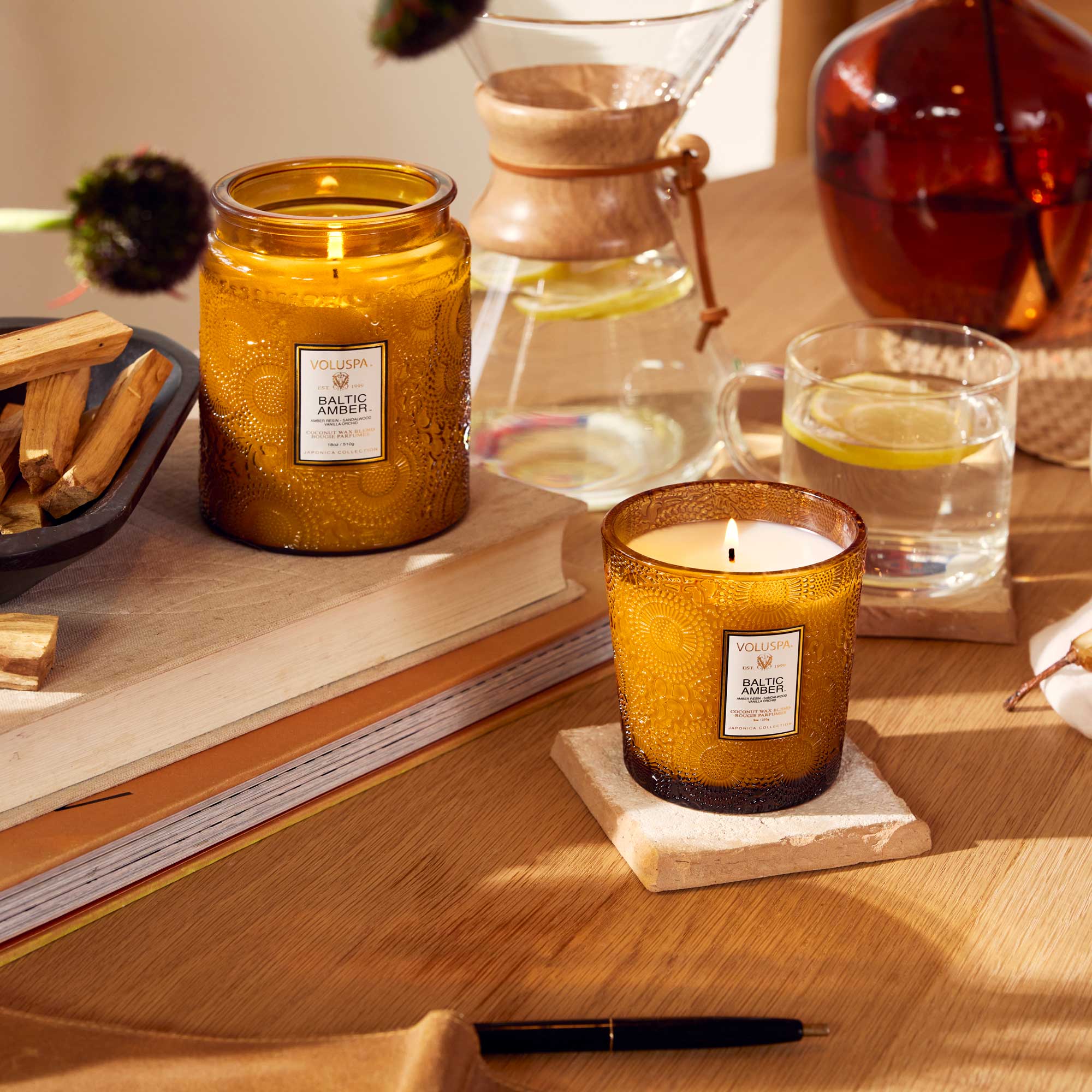 Baltic Amber – Duftlys Large Jar – Voluspa
