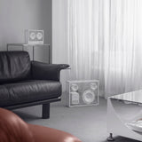 Small Transparent Speaker - White