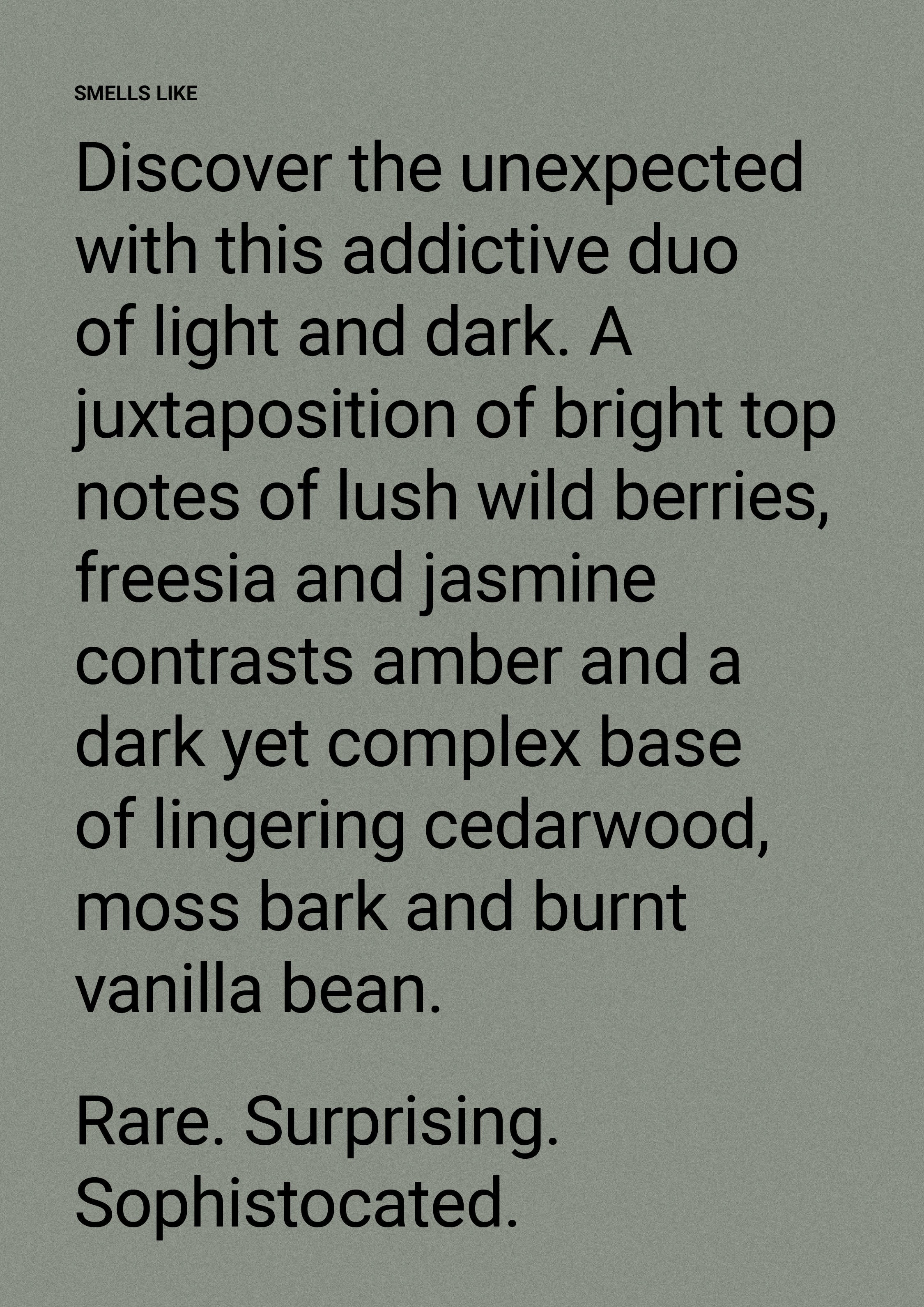 Amber & Freesia – Duftlys – Smith & Co