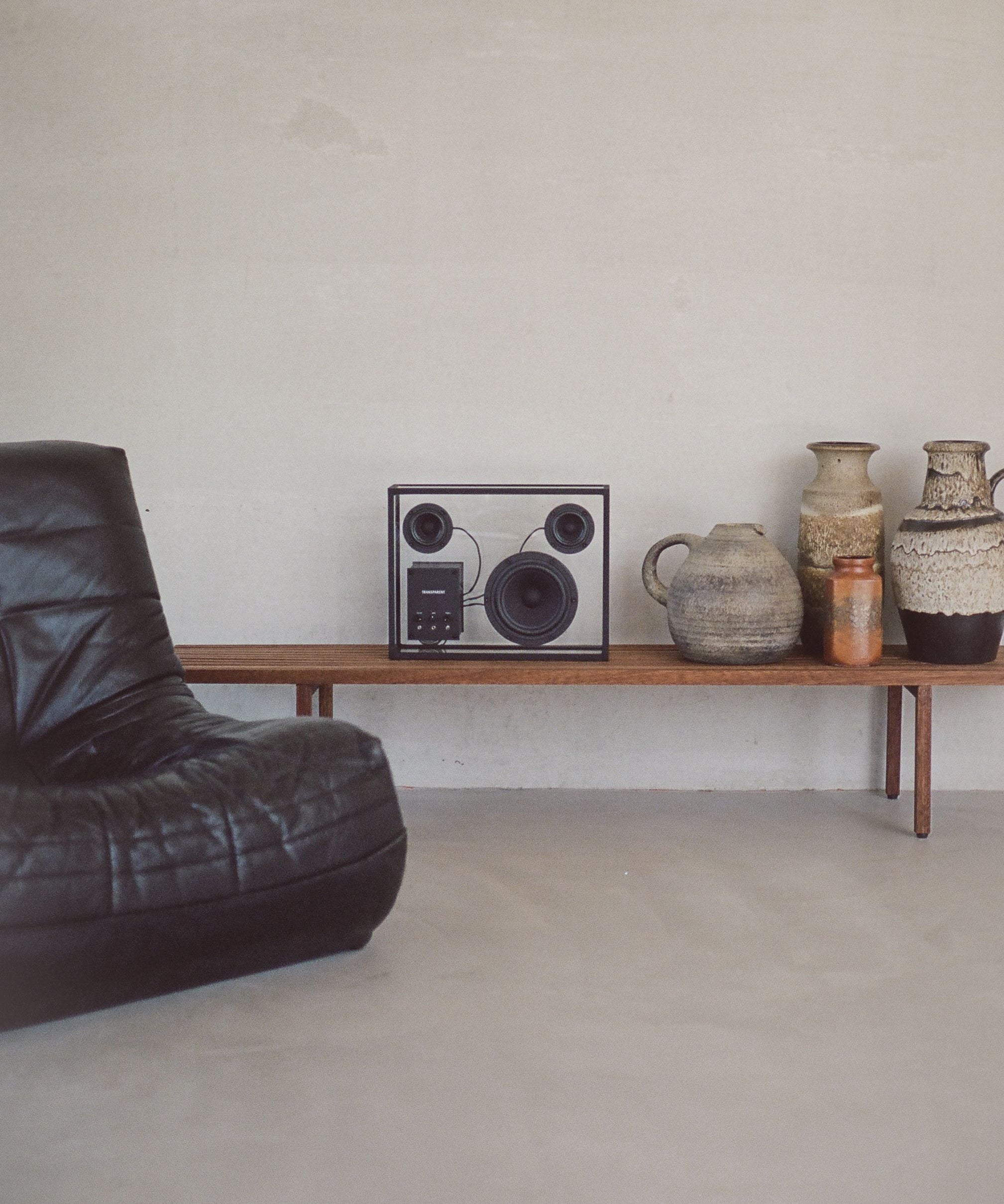 Transparent Speaker - Black