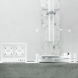Transparent Turntable - White