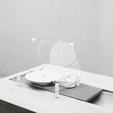 Transparent Turntable - White