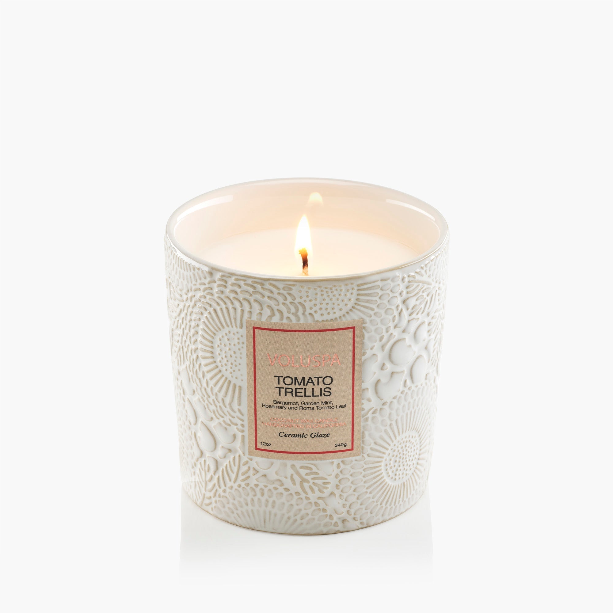 Tomato Trellis – Duftlys Luxe Ceramic – Voluspa