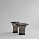 Trumpet Sidebord  Glass - Low