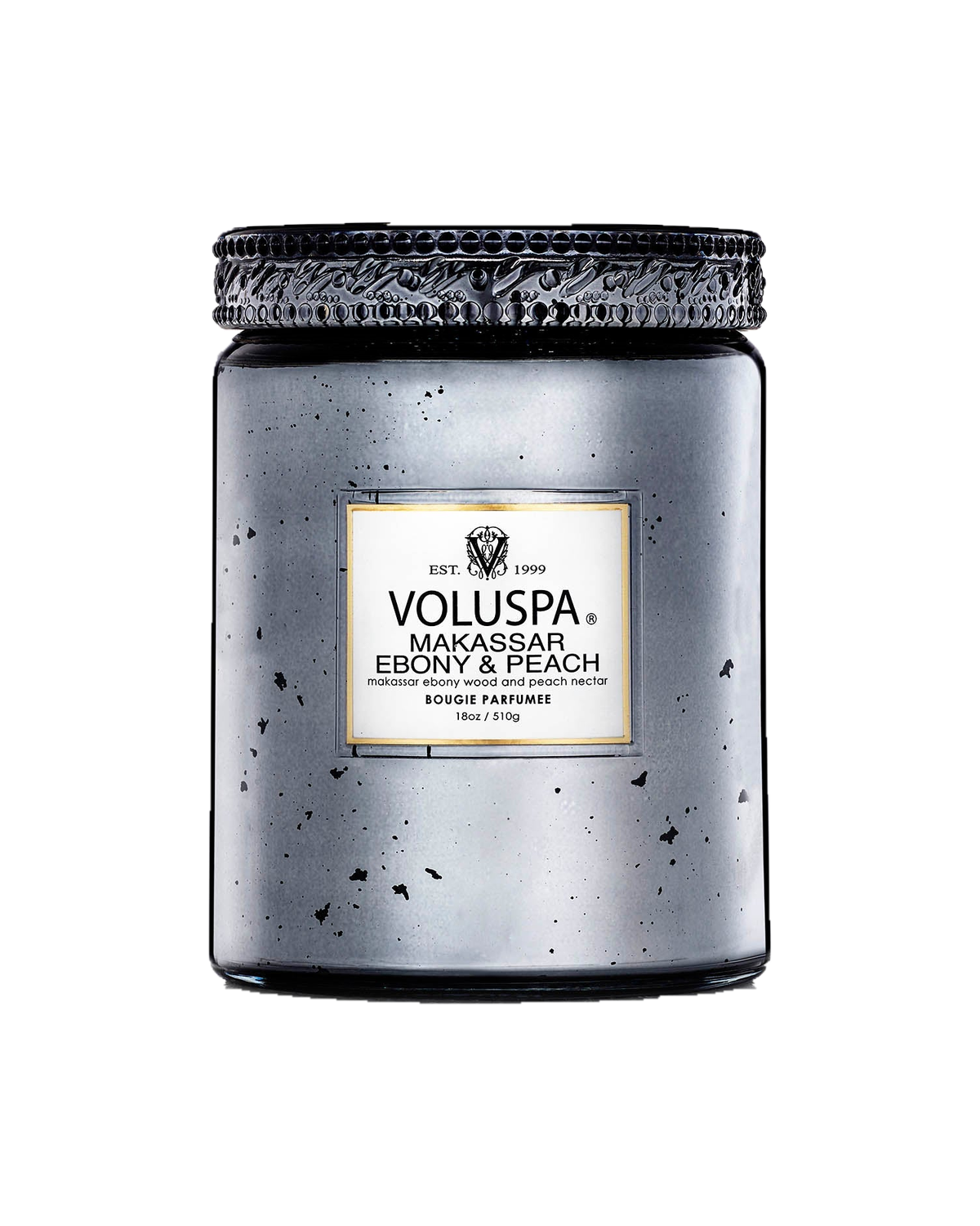 Makassar Ebony & Peach – Duftlys Large Jar – Voluspa