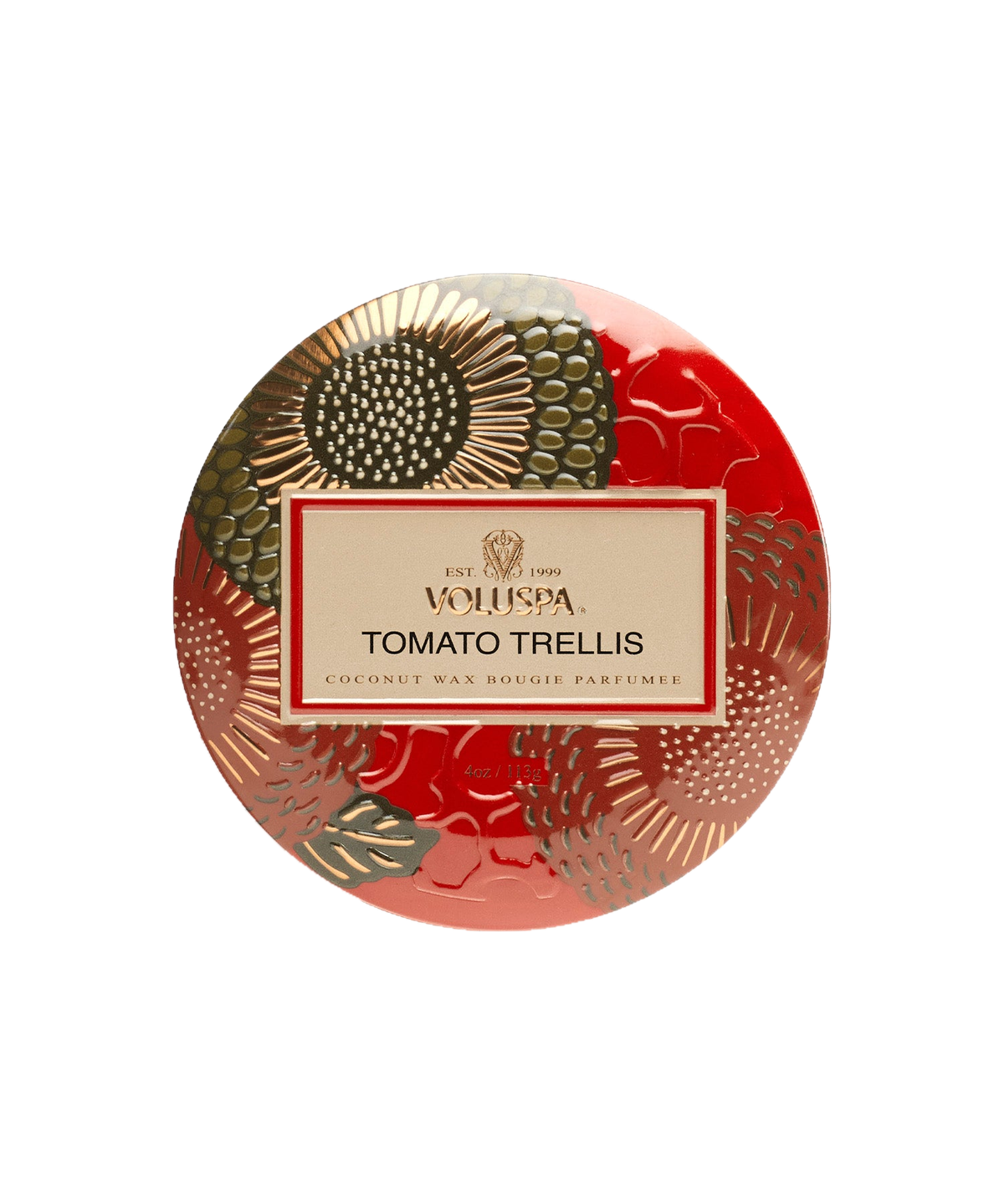 Tomato Trellis – Duftlys Mini Tin – Voluspa