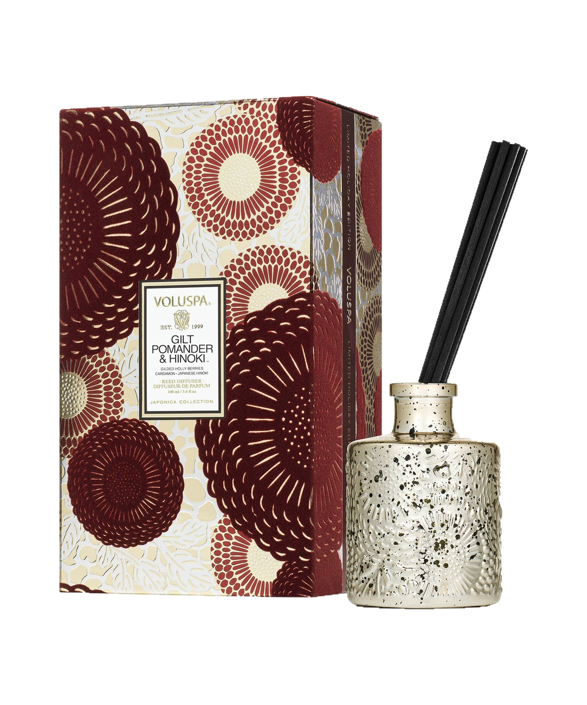 Gilt Pomander & Hinoki – Duftpinner – Voluspa