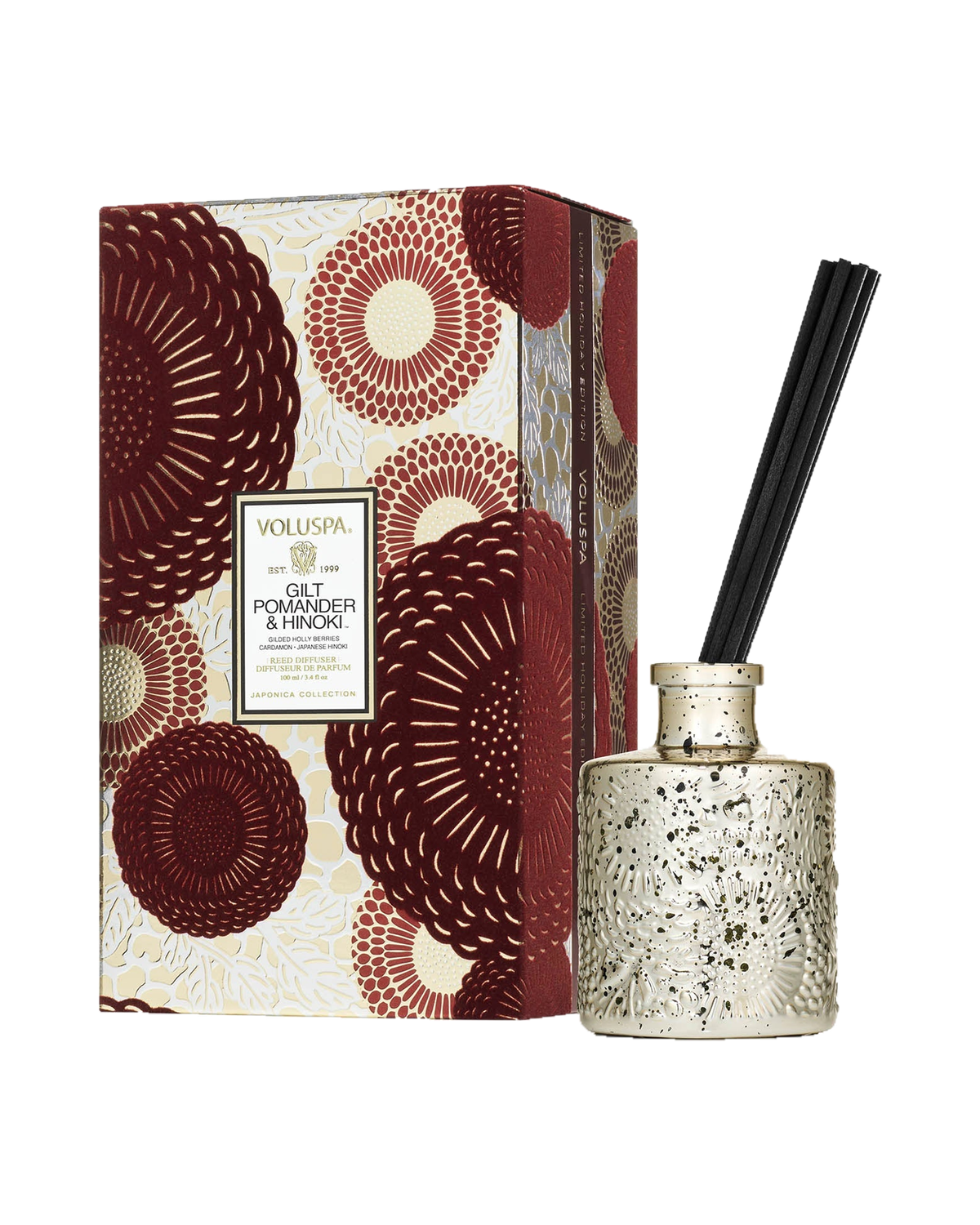Gilt Pomander & Hinoki – Duftpinner – Voluspa