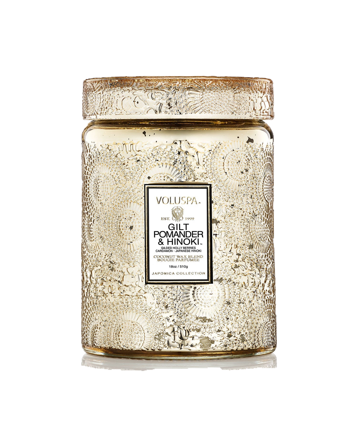 Gilt Pomander & Hinoki – Duftlys Large Jar – Voluspa