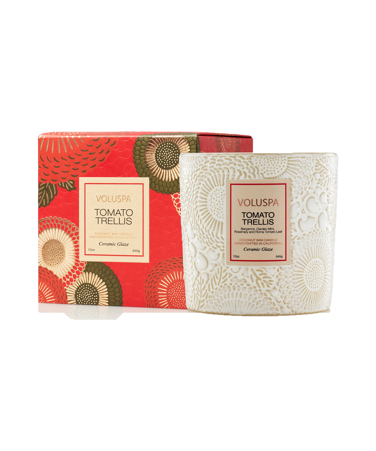 Tomato Trellis – Duftlys Luxe Ceramic – Voluspa