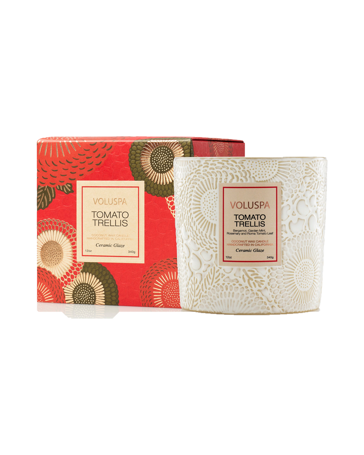 Tomato Trellis – Duftlys Luxe Ceramic – Voluspa